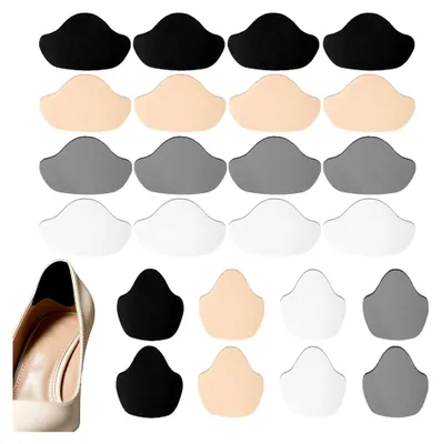 Produktbild von 12 Paar Fersenschutz für Schuhe, Reparatur-Patches für Fersen und Sneakers, Schuhreparatur-Set für Sportschuhe und High Heels