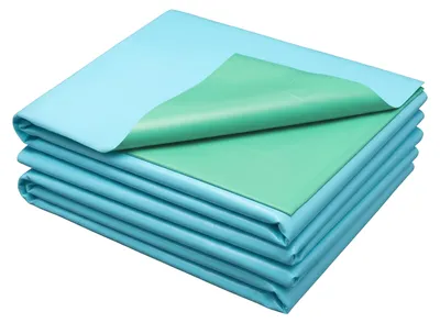 Produktbild von Teichbau UV Stabilisiert Folie Gartenteich Fischteich Bachlauf GD-0223 (6x8 m Blau-Grün)