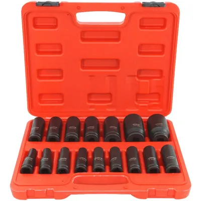 Obrázek produktu pro Sada 16 kovaných nástrčných klíčů 1/2" 10-32mm 13658