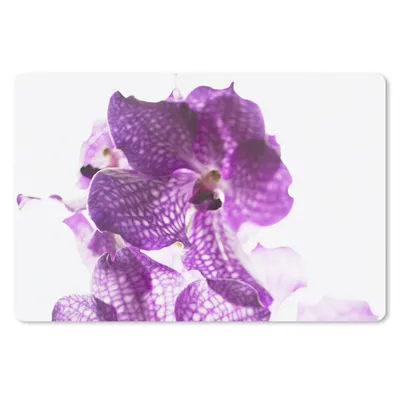Produktbild von MuchoWow® Schreibtischunterlage Lila Orchideen 60x40 cm - XXL Mauspad - Großes Mauspad
