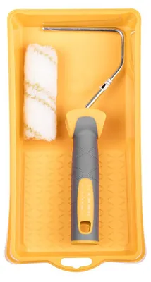 Productafbeelding van Hardy Werkzeuge, 3-delige set: Verfroller 10 cm, Maxprofi met verfbak 15 x 29 cm