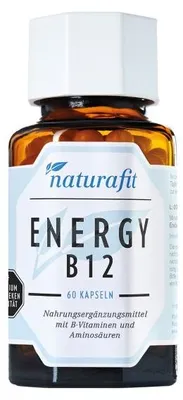 Produktbild von naturafit Energy B12 Kapseln, 60 St. Kapseln