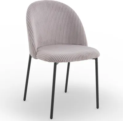 Zdjęcie produktu dla Nowoczesne stylowe krzesło kuchnia jadalnia salon ines KT207 Sztruks taupe
