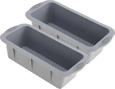 Zdjęcie produktu dla Silikonowe formy do pieczenia – formy antystatyczne – 2 sztuki – 25 x 12 x 7 cm