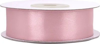 Produktbild von Satinband 25mm x 25m Rolle Altrosa