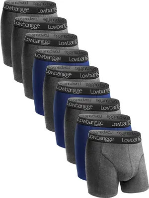 Obrázok produktu pre Pánske boxerky – bavlna – balenie 9 kusov – úzka strih