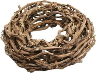 Produktbild von DBT Kranz Ländliche Holz-Naturmaterialien „Weinzweige“ Natur D 30 cm