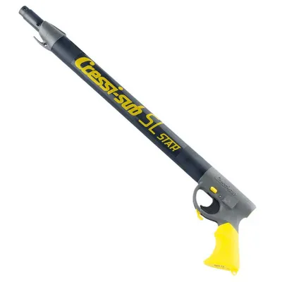 Produktbild von Cressi Sl Star Pneumatische Stahl Harpune ultraleicht mit anatomischen Griffen 55 cm