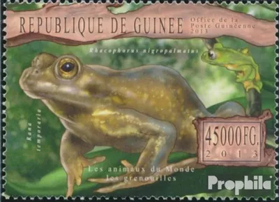 Produktbild von Briefmarken Guinea 2013 Mi 9808 (kompl. Ausgabe) postfrisch Frösche