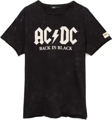 Obrázok produktu pre AC/DC - Tričko "Back In Black" pre mužov/dámy Uni NS6565 (M) (Black)