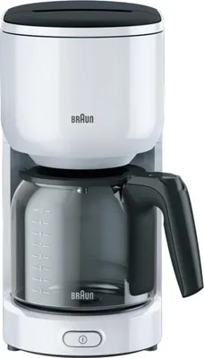 Produktbild von BRAUN Kaffeeautomat KF 3120 WH weiß