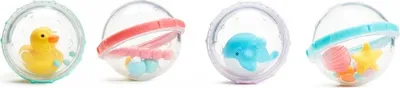 Produktbild von Munchkin Float & Play Bubbles, Turtle, Badetier, Junge/Mädchen, 0,4 Jahr(e), Blau, Grün, Rot, Gelb