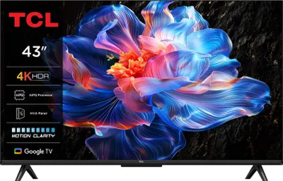 Produktbild von TCL 43P69K LED 43 4K Ultra HD Google TV Dolby AC4 DVBT2 Schwarz