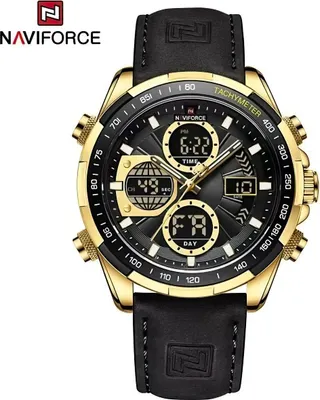 Immagine prodotto di Orologio NAVIFORCE MI-38650 - Nero / Oro per Uomo KP38650