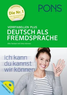 Produktbild von PONS Verbtabellen Plus Deutsch als Fremdsprache