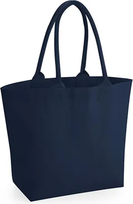Produktbild von Westford Mill W626 | Fairtrade Baumwolle Deck Bag 35x18x37 cm - Farbe: French Navy - Größe: 35 x 18 x 37 cm