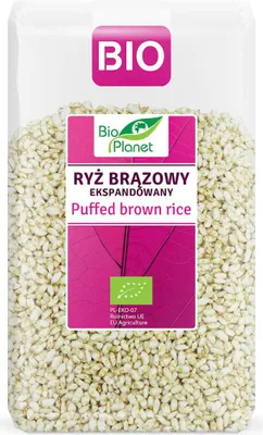 RYŻ BRĄZOWY EKSPANDOWANY BIO 150 g - BIO PLANET