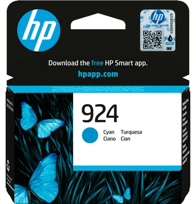Image de HP 924      Cyan                Tintenpatrone