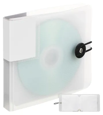 Productafbeelding van Omgoods - Transparante CD/DVD Tas voor Opberging en Organisatie