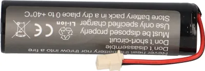 Zdjęcie produktu dla akumulator vhbw kompatybilny z radiotelefonami cyfrowymi Midland ER200, ER300 (2600 mAh, 3,7 V, Li-Ion)