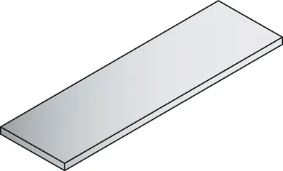 Produktbild von CP Fachboden grau 119,4 x 35,2 cm