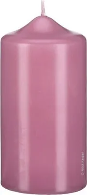 Produktbild von Spitzkopf Stumpen Kerzen Antique Pink 15 x Ø 7 cm, 6 Stück
