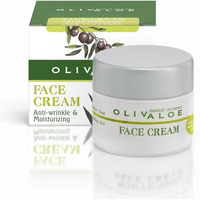 Produktbild von OLIVALOE 00144 - Gesichtscreme für normale bis ölige Haut (Mischhaut) 40ml, Naturkosmetik