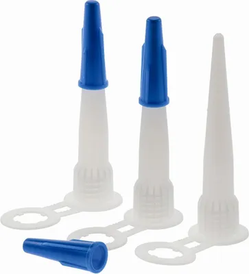 Produktbild von 3 Ersatzspitze Kartuschenpresse Kartuschenpistolen Auspresspistole Silikonpresse