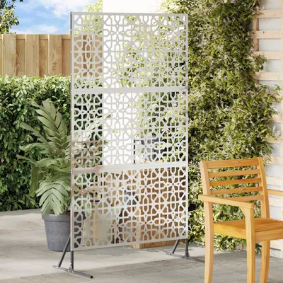 Zdjęcie produktu dla vidaXL Parawan ochronny szary 100 x 50 x 180 cm stalowy
