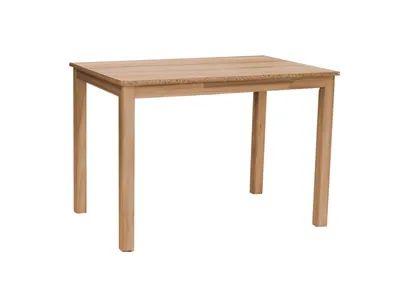 Produktbild von Woodroom Tisch Kota Hevea massiv eichefarbig lackiert 110x75x70 cm