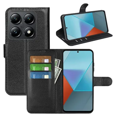 Immagine prodotto di Per Xiaomi 14T Custodia per cellulare intelligente Nero Custodie Custodia in  Custodia a libro