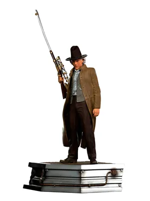 Produktbild von Zurück in die Zukunft III Art Scale Statue 1/10 Doc Brown 32 cm