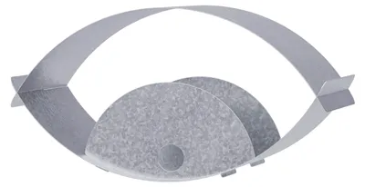 Obrázek produktu pro Alberts 355005 Vogelhäuschen Aussicht, Nistkasten aus Edelstahl in verschiedenen Trendfarben, Vogelnest zum aufhängen oder hinstellen, Größe 420 x 110 x 140 mm