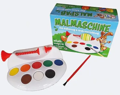 Produktbild von Osterei-Mal-Maschine XL im Farbkarton