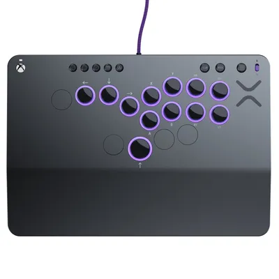 Immagine prodotto di PDP Victrix Pro KO Leverless Fight Stick, joystick da combattimento, PC, Xbox Series S, Xbox Series X, tasto macro, con cavo, USB, USB tipo C