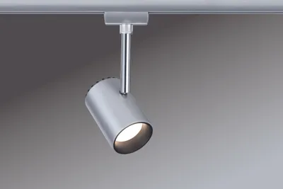 Produktbild von Paulmann URail LED Spot Shine Chrom matt 5W 225lm 230V warmweiß 2700K schwenkbar