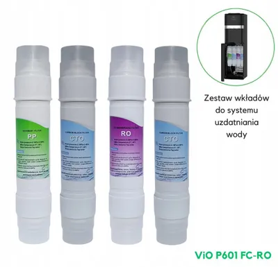 Zdjęcie produktu dla Zestaw Wymienne Filtry ViO P601 FC-RO do Puryfikatorów Odwróconym Systemem