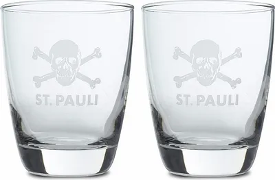 Produktbild von St. Pauli - Totenkopf, Gläser 2er Set