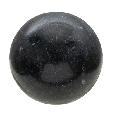 Image de Clayre & Eef Bouton de porte Ø 3 cm Pierre noire