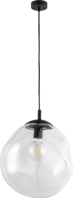 Produktbild von Pendelleuchte Glas Ø 40 cm Kugelschirm verstellbar E27 Hängelampe Esszimmer Wohnzimmer