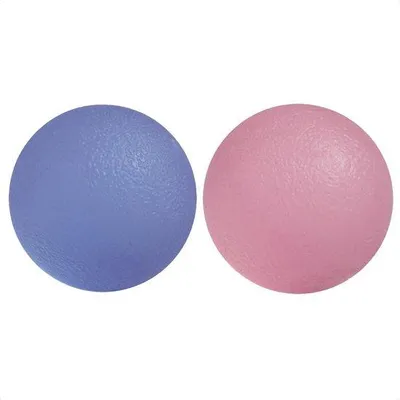 Produktbild von Silikon Massageball für Handgelenk und Finger, Stressabbau und Kräftigung, 2er Pack