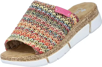Produktbild von Rieker V2369 90 Vegane DamenPantolette Rot, Rot, Gr. 42