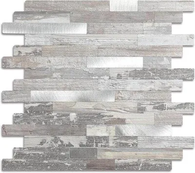 Immagine prodotto di Pannelli adesivi - Bagno e cucina - Autoadesivi - 30 x 30 cm - Chiaro - Stile rustico