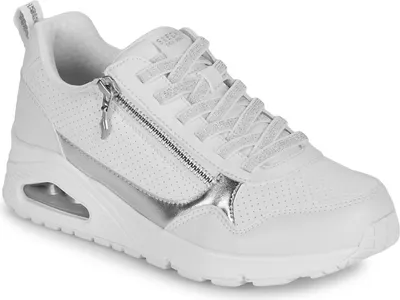 Produktbild von SKECHERS UNO METALLIC SLIDERS Weiß