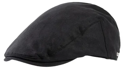 Immagine prodotto di Cappello da baseball da uomo, 100% lino, estivo, taglia M-L, nero