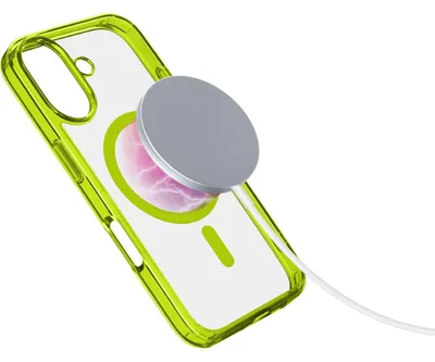 Produktbild von Cellularline Iconic MAG MagSafe Case iPhone 16 Lime