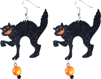 Produktbild von RAPPA Hexe/Halloween-Katzen-Ohrringe