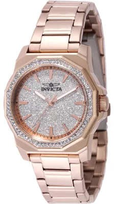 Obrázok produktu pre Invicta Speedway 49131 Dámske Hodinky - Quartz Hnutie - Nerezová Oceľ so Strieborným Ciferníkom - 34 mm