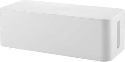 Obrázek produktu pro Organizér kabelů, bílý, 40 x 13 x 15 cm