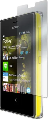 Produktbild von 4er-Pack PhoneNatic Displayschutzfolien klar  kompatibel mit  Nokia Asha 502